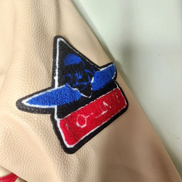 Reason Legend Varsity Jacket medium unisex. Aztec print, skull and cross bones - Picture 6 of 11